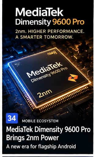 MediaTek Dimensity 9600 Pro Brings 2nm Competition to Flagship Android
