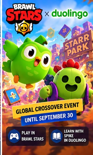 Brawl Stars and Duolingo Finally Turn Their Mascot Feud Into an Actual Crossover