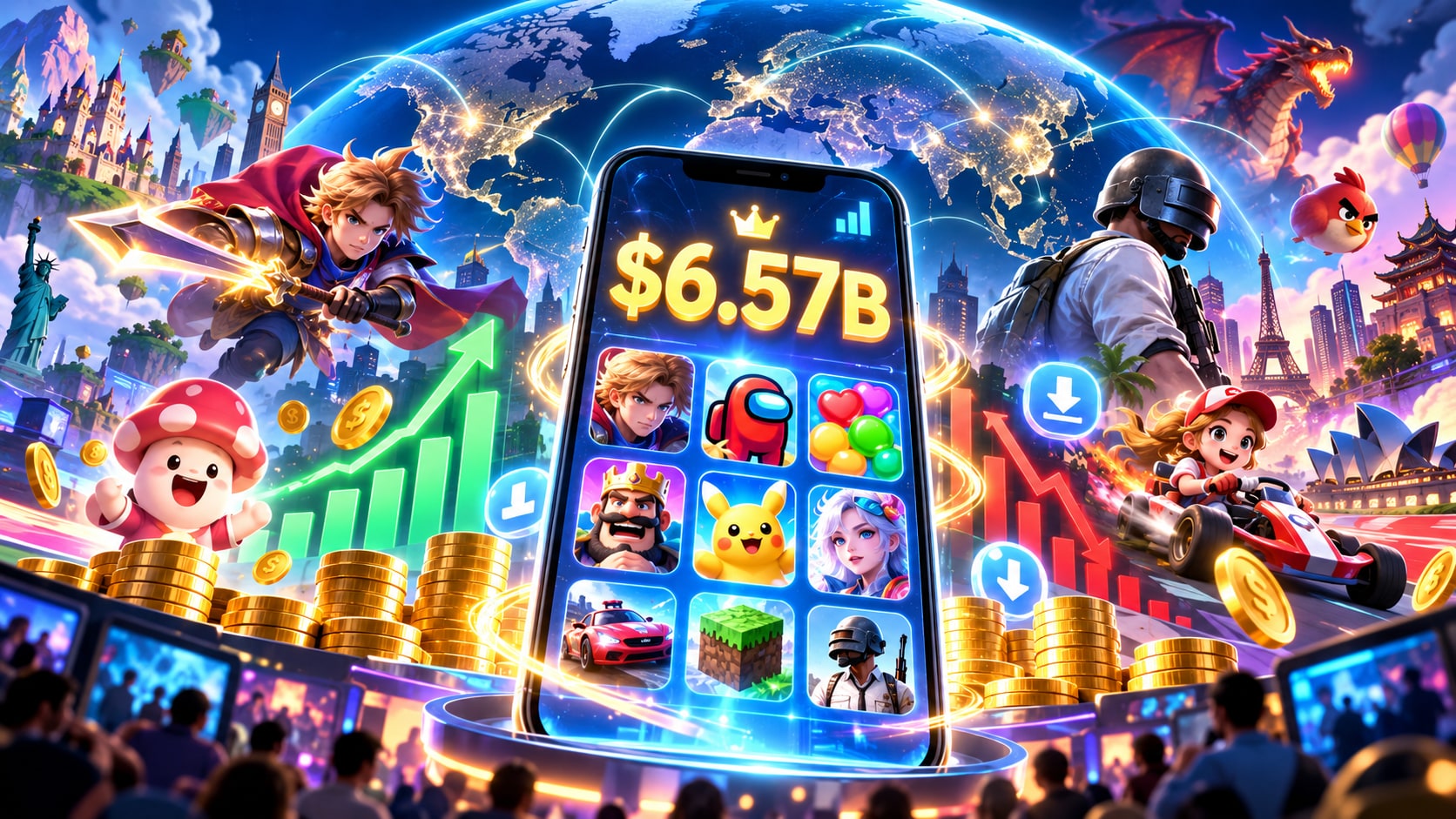Mobile Gaming Generated $6.57 Billion in August While Honor of Kings Kept the Crown