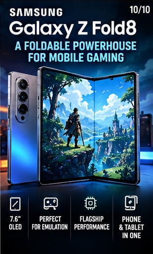 Samsung Galaxy Z Fold 8 Shows Why Foldables Are Becoming Serious Emulation Machines