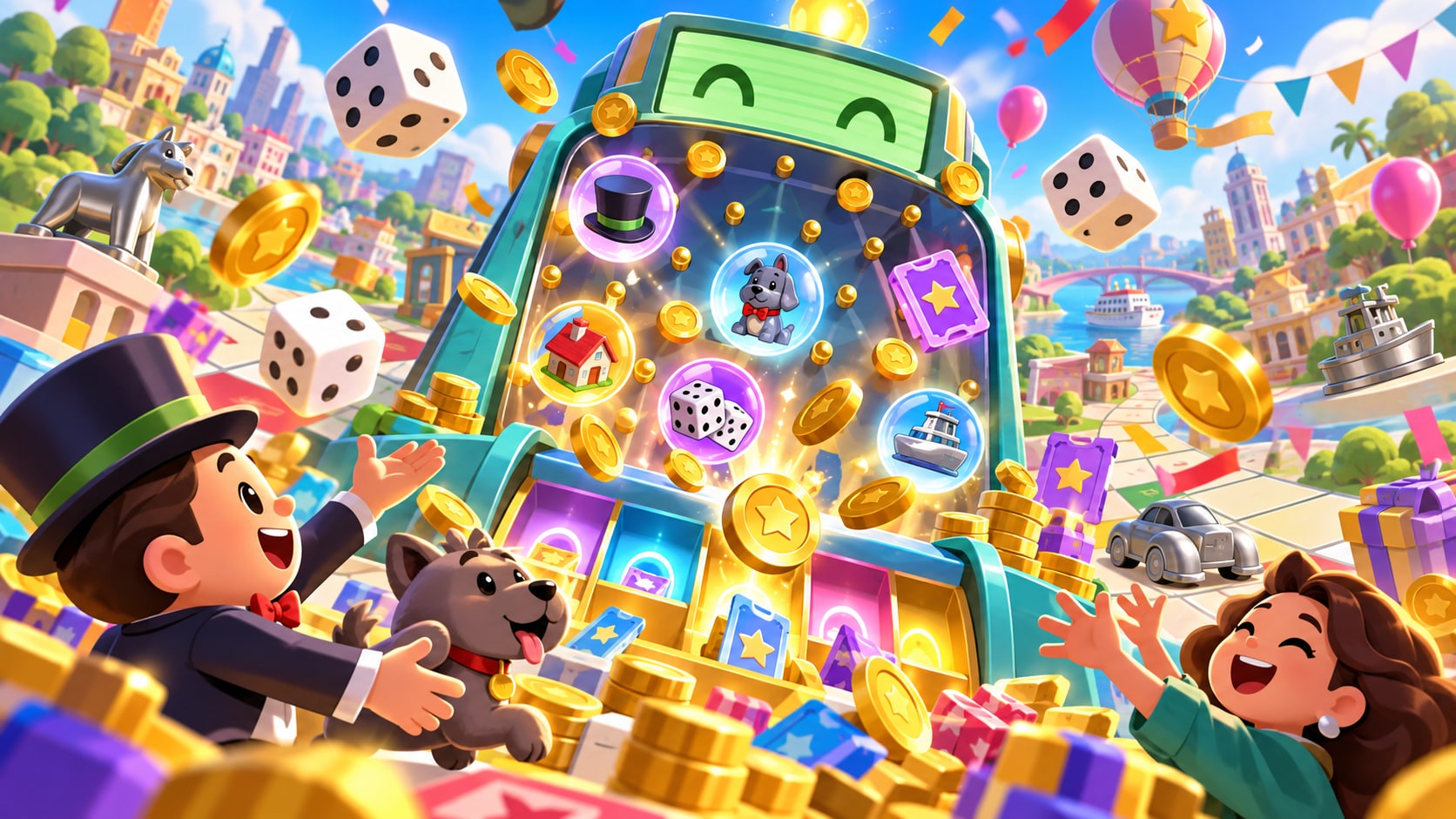 Monopoly GO's Peg-E Prize Drop Rolls Into Its Second Day With Looney Tunes Rewards