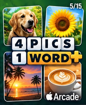 4 Pics 1 Word+ Joins Apple Arcade After More Than 400 Million Players