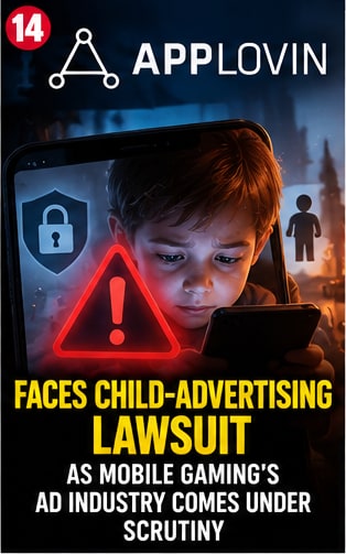 AppLovin Faces Child-Advertising Lawsuit as Mobile Gaming's Ad Industry Comes Under Scrutiny