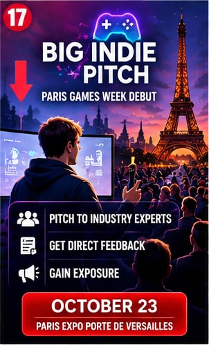 Big Indie Pitch Announces Paris Games Week Debut and Opens Opportunities for Mobile Developers