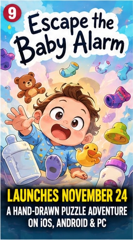 Escape the Baby Alarm Turns Parenting Chaos Into a Surreal Mobile Puzzle Adventure