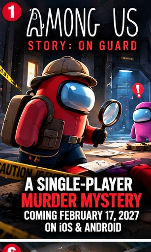 Among Us Story: On Guard Turns the Multiplayer Phenomenon Into a Single-Player Murder Mystery