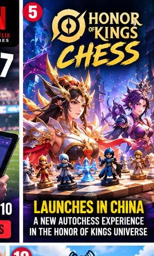 Honor of Kings Chess Launches in China as Tencent Expands Its MOBA Universe