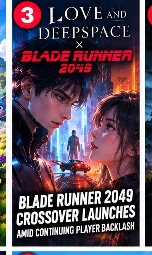 Love and Deepspace Launches Blade Runner 2049 Crossover Amid Continuing Player Backlash